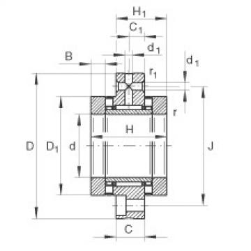 FAG cara menentukan ukuran bearing skf diameter luar 6212 Needle roller/axial cylindrical roller bearings - ZARF90210-TV