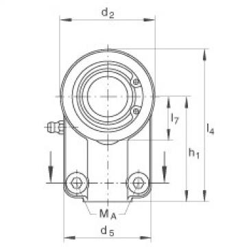 FAG bearing ntn 912a Hydraulic rod ends - GIHNRK16-LO
