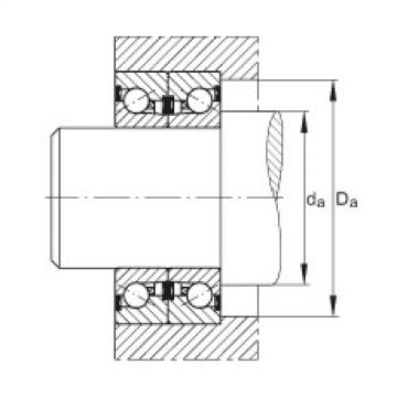FAG distributor of fag bearing in italy Axial angular contact ball bearings - BSB4072-2Z-SU