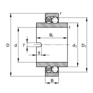 FAG bearing nachi precision 25tab 6u catalog Self-aligning ball bearings - 11206-TVH