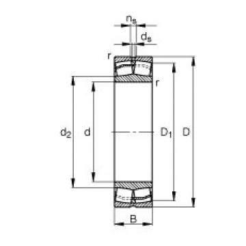 FAG bearing table ntn for solidwork Spherical roller bearings - 23230-E1-XL-TVPB