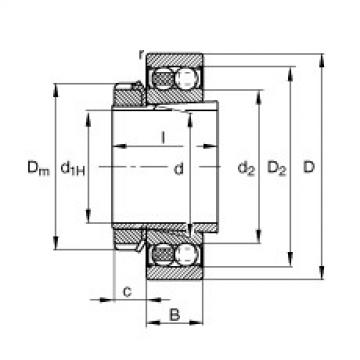 FAG bearing table ntn for solidwork Self-aligning ball bearings - 2211-K-2RS-TVH-C3 + H311