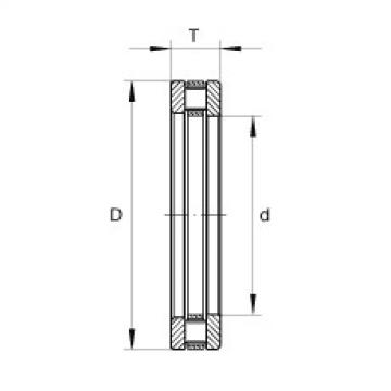 FAG ntn flange bearing dimensions Axial cylindrical roller bearings - RTL11