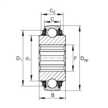 FAG ราคา bearing timken 107105 cup Self-aligning deep groove ball bearings - SK104-207-KTT-B