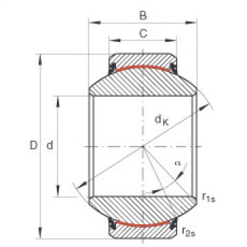 FAG distributor of fag bearing in italy Radial spherical plain bearings - GE110-FW-2RS