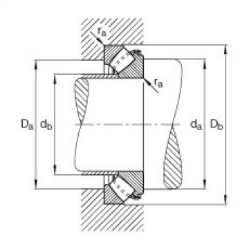 FAG bearing table ntn for solidwork Axial spherical roller bearings - 29348-E1-XL