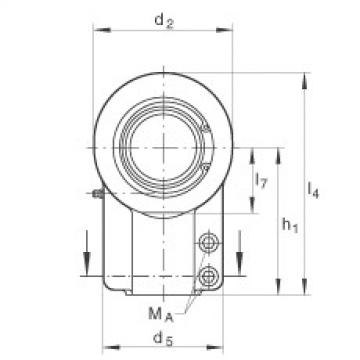 FAG cara menentukan ukuran bearing skf diameter luar 6212 Hydraulic rod ends - GIHNRK160-LO