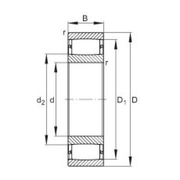 FAG bearing nachi precision 25tab 6u catalog Toroidal roller bearings - C2317-XL