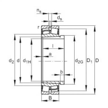 FAG bearing table ntn for solidwork Spherical roller bearings - 24132-BE-XL-K30 + AH24132