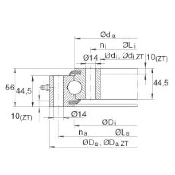 FAG bearing ntn 912a Four point contact bearings - VSU200414