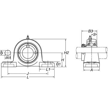 UELPL204-012D1W3 JAPAN NTN  SPHERICAL  ROLLER  BEARINGS 