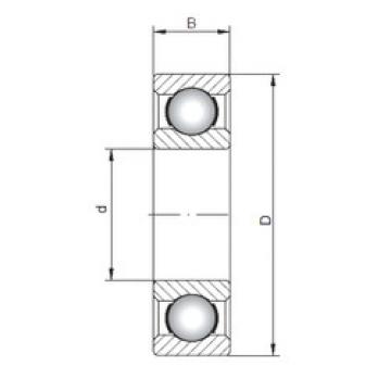 Bearing catalog 6007 CX