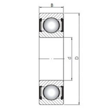 Bearing catalog 6011 ZZ CX