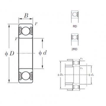 Bearing catalog 6005-2RD KOYO