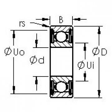 Bearing Original Brand SR2-5ZZ  AST   