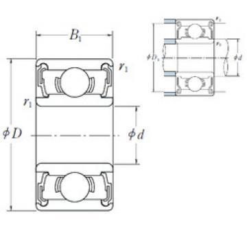 Bearing catalog 605-2RS ISO