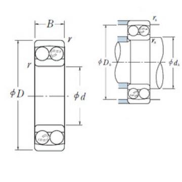 Self-Aligning Ball Bearings 1207 NSK