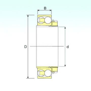 Self-Aligning Ball Bearings 1311 KTN9+H311 ISB