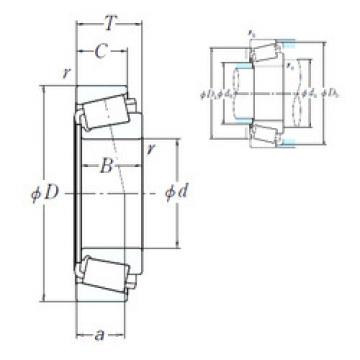 Cylindrical Roller Bearings HM262749/HM262710 NSK