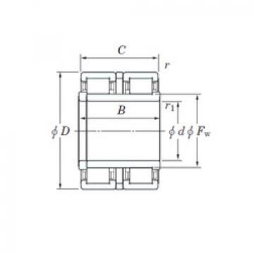 Cylindrical Roller Bearings 2CR110 KOYO