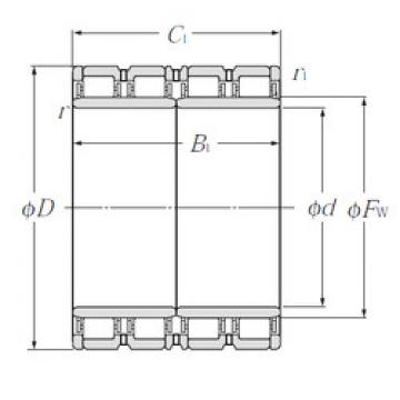 Cylindrical Roller Bearings E-4R10015 NTN