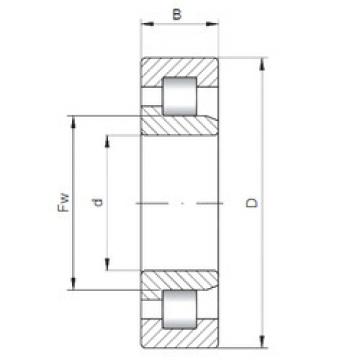 Cylindrical Bearing NJ3068 CX