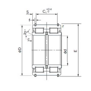 Cylindrical Roller Bearings E5044NRNT NACHI