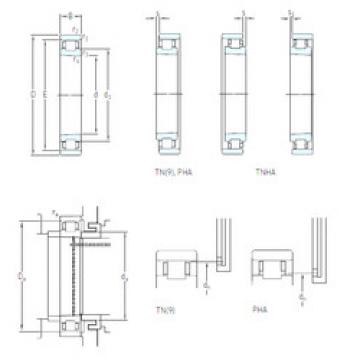 Cylindrical Roller Bearings N 1008 KTNHA/SP SKF