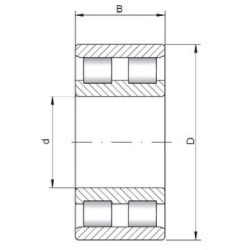 Cylindrical Bearing NN3008 CX