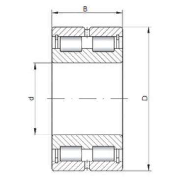 cylindrical bearing nomenclature SL024880 ISO