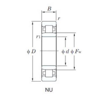 Cylindrical Roller Bearings Distributior NU2244 KOYO