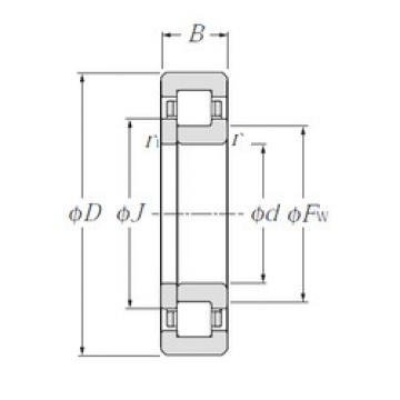 cylindrical bearing nomenclature NUP319E CYSD