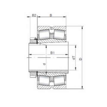 Spherical Roller Bearings 22316 KCW33+H2316 ISO