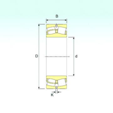 spherical roller bearing axial load 249/1000 ISB