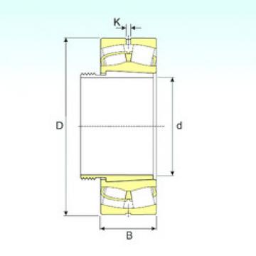 Spherical Roller Bearings 23264 EKW33+AOH3264 ISB