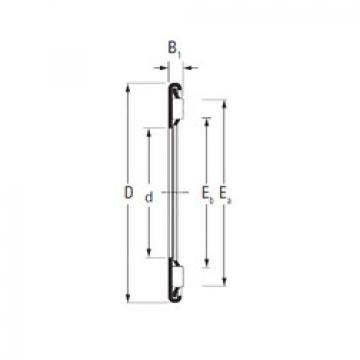 needle roller thrust bearing catalog AX 12 26 Timken