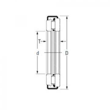 needle roller thrust bearing catalog AXZ 10 70 96 Timken