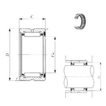 needle roller thrust bearing catalog BR 101816 U IKO