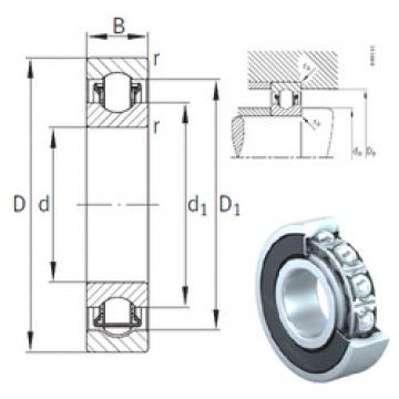 needle roller thrust bearing catalog BXRE308-2HRS INA