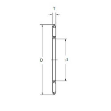needle roller thrust bearing catalog FNTA-100135 NSK