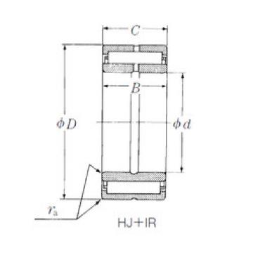 needle roller thrust bearing catalog HJ-142212+IR-111412 NSK