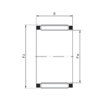 needle roller bearing sleeve K30x40x18 ISO