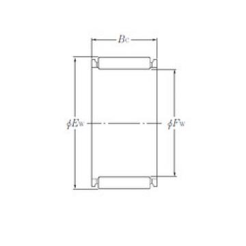 needle roller bearing sleeve K35×42×30 NTN