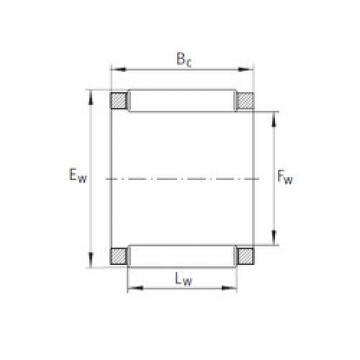 needle roller bearing sleeve KBK 14x18x13 INA