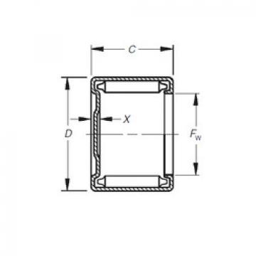 needle roller bearing sleeve MH-20161 Timken