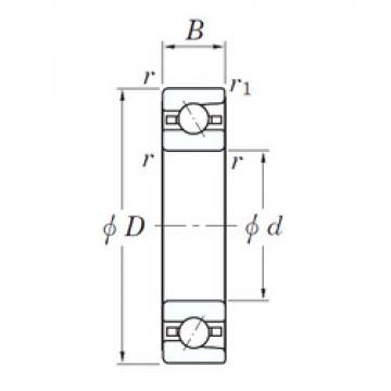 angular contact thrust bearings 3NC HAR921C FT KOYO