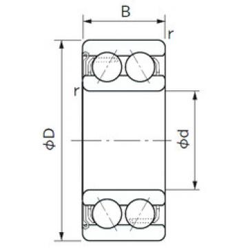 angular contact thrust bearings 5212AZ NACHI