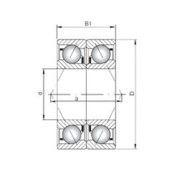 angular contact thrust bearings 7040 A-UO CX