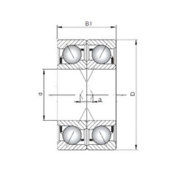 angular contact ball bearing installation 7301 A-UX CX