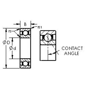 angular contact ball bearing installation 7936AC AST